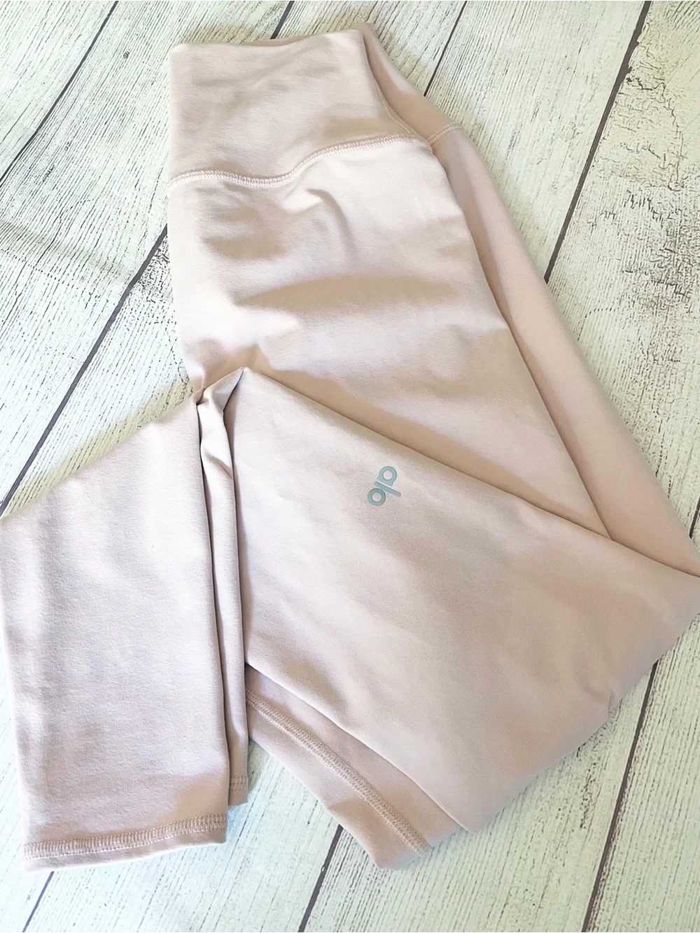 Alo blush pink high waist leggings sz S
